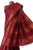 Exclusive Mirror Work Pure Tussar Silk Saree